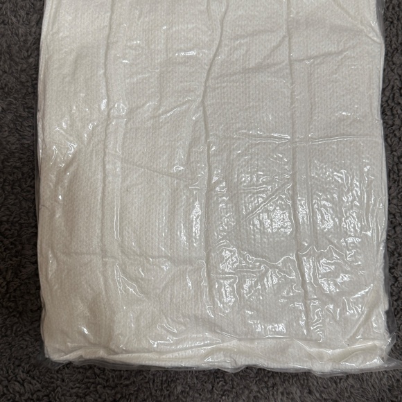 NEW Aoysky Womens Long Cardigans Cable Knitted Oversized Hooded Outer Med White - Picture 8 of 8